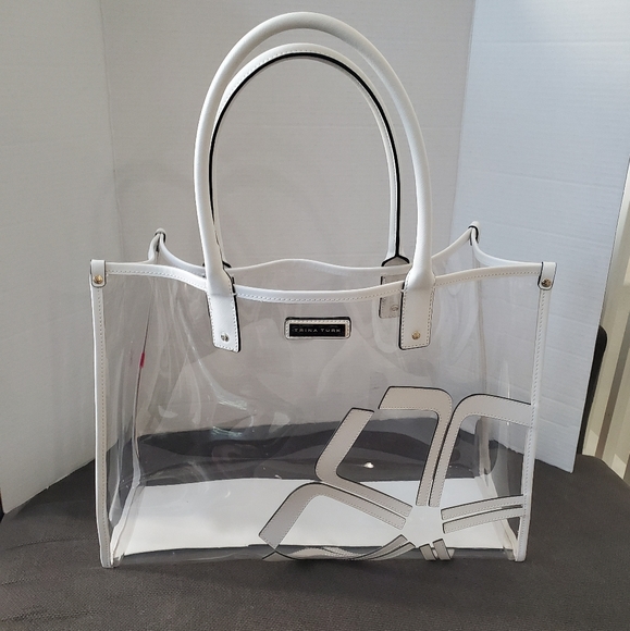 Trina Turk Bags Trina Turk Oversized Clear Tote Bag Poshmark
